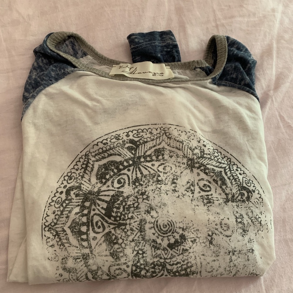 Mandala long sleeve top